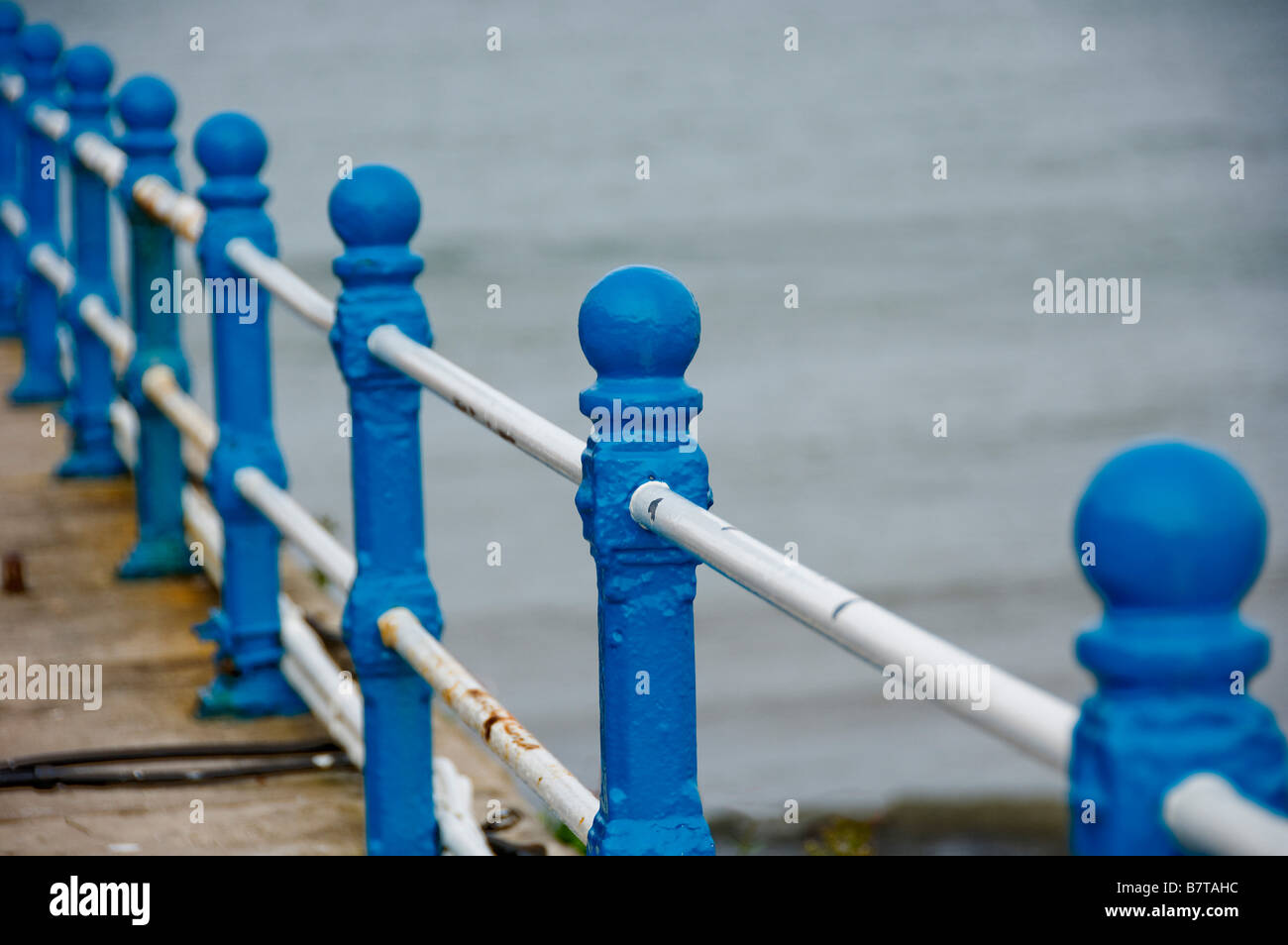 Llandudno Pier Railings High Resolution Stock Photography and Images ...