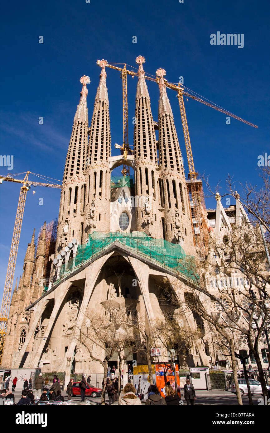 Antoni Gaudi`s Sagrada Familia Stock Photo - Alamy