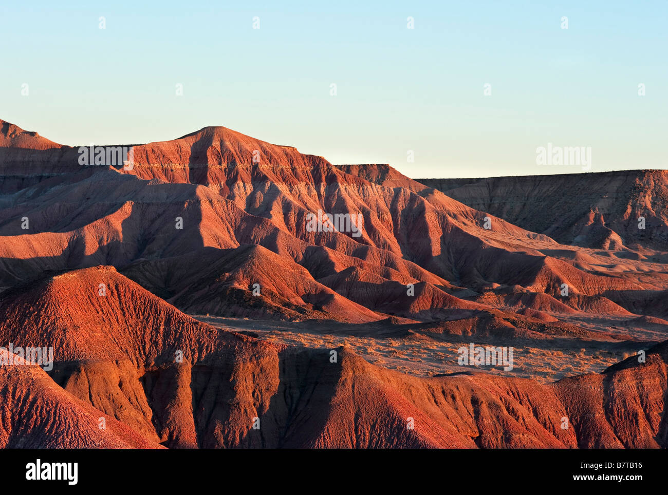 Painted Desert Navajo Reservation Arizona USA Stock Photo - Alamy
