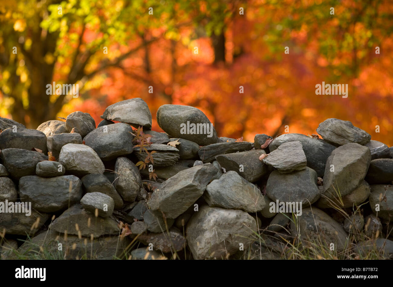 Stonewall Jericho Center VT Stock Photo Alamy