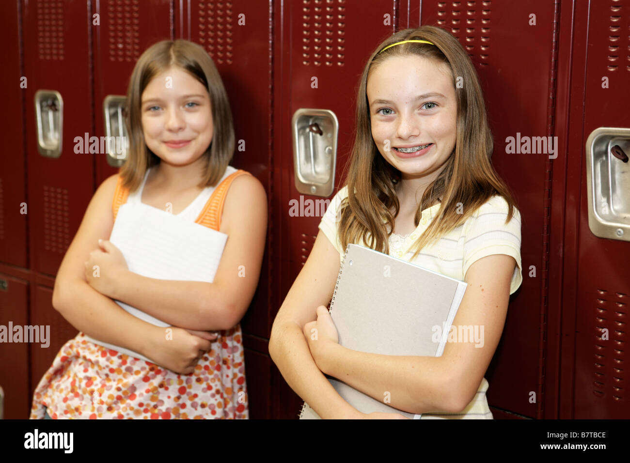 Elementary school lockers children hires stock photography and images