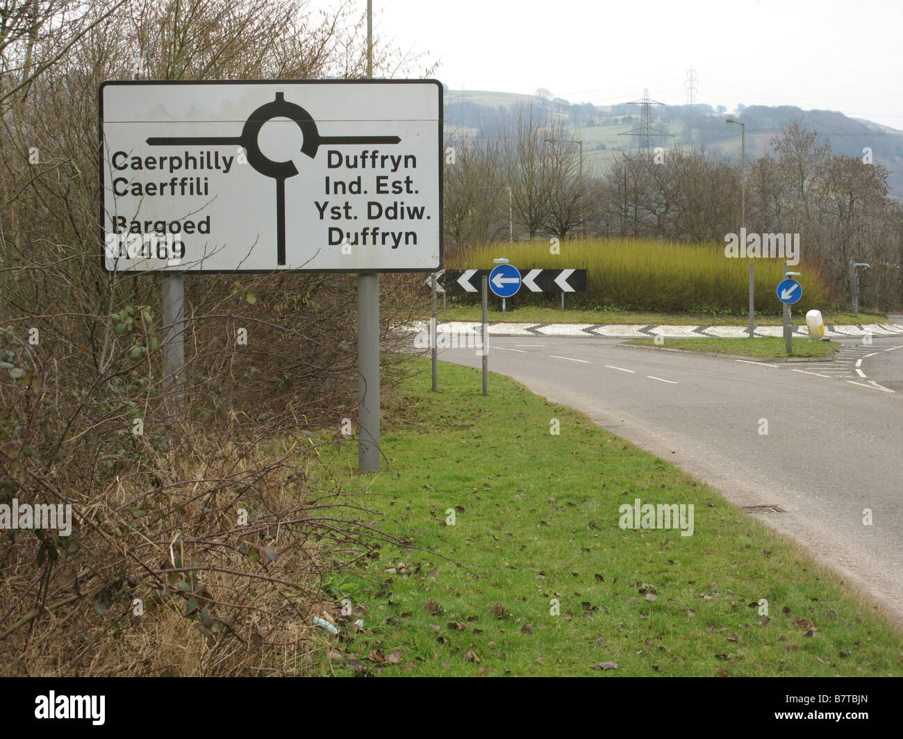 Ystrad Mynach South Wales GB UK 2009 Stock Photo Alamy