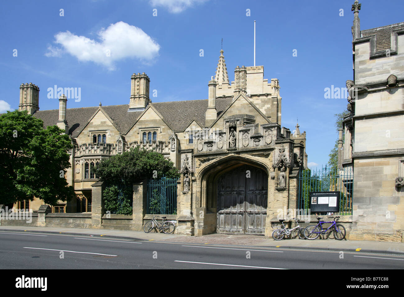 Magdalen College, Oxford University, Oxford, Oxfordshire, UK Stock Photo