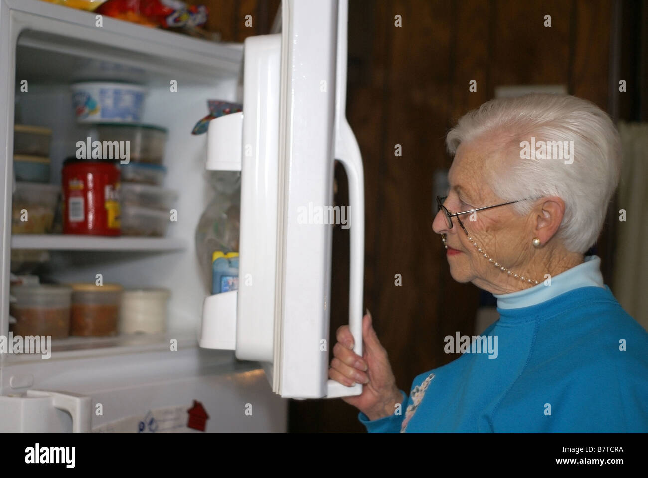 What To Defrost For Dinner Stock Photo