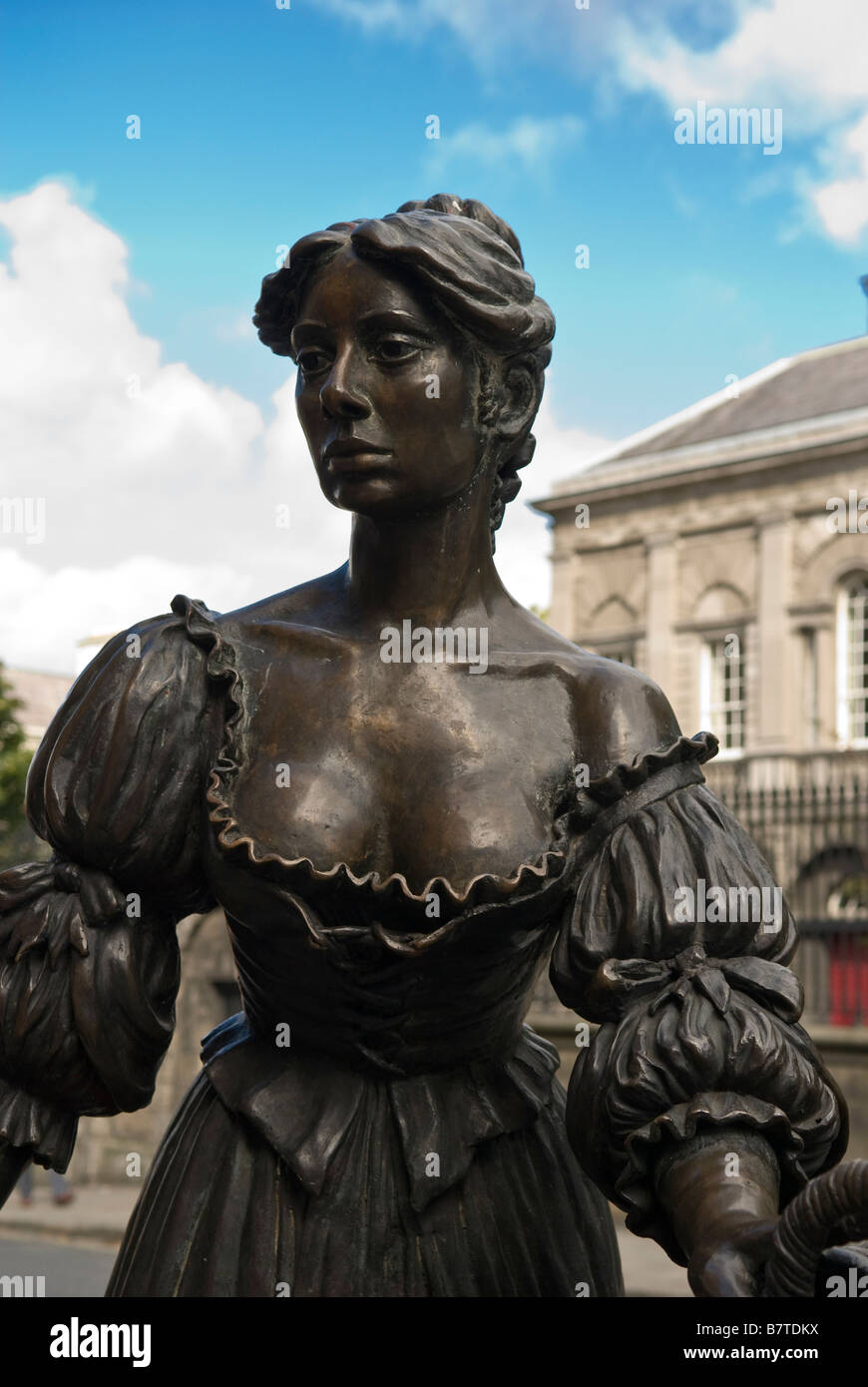 Molly Malone Statue, Dublin Ireland, August 2006 Stock Photo Alamy