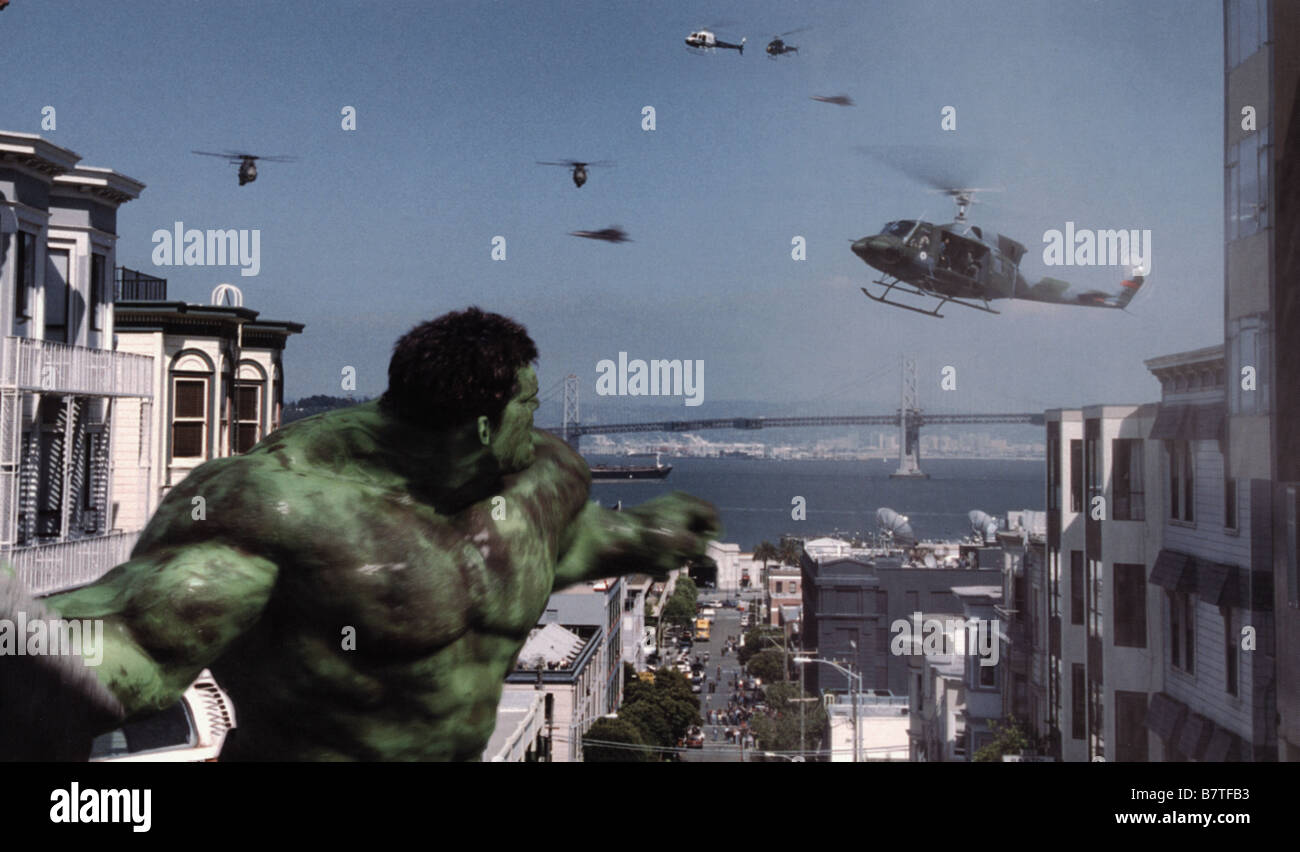 The Hulk  Year: 2003  USA Eric Bana  Director:Ang Lee Stock Photo