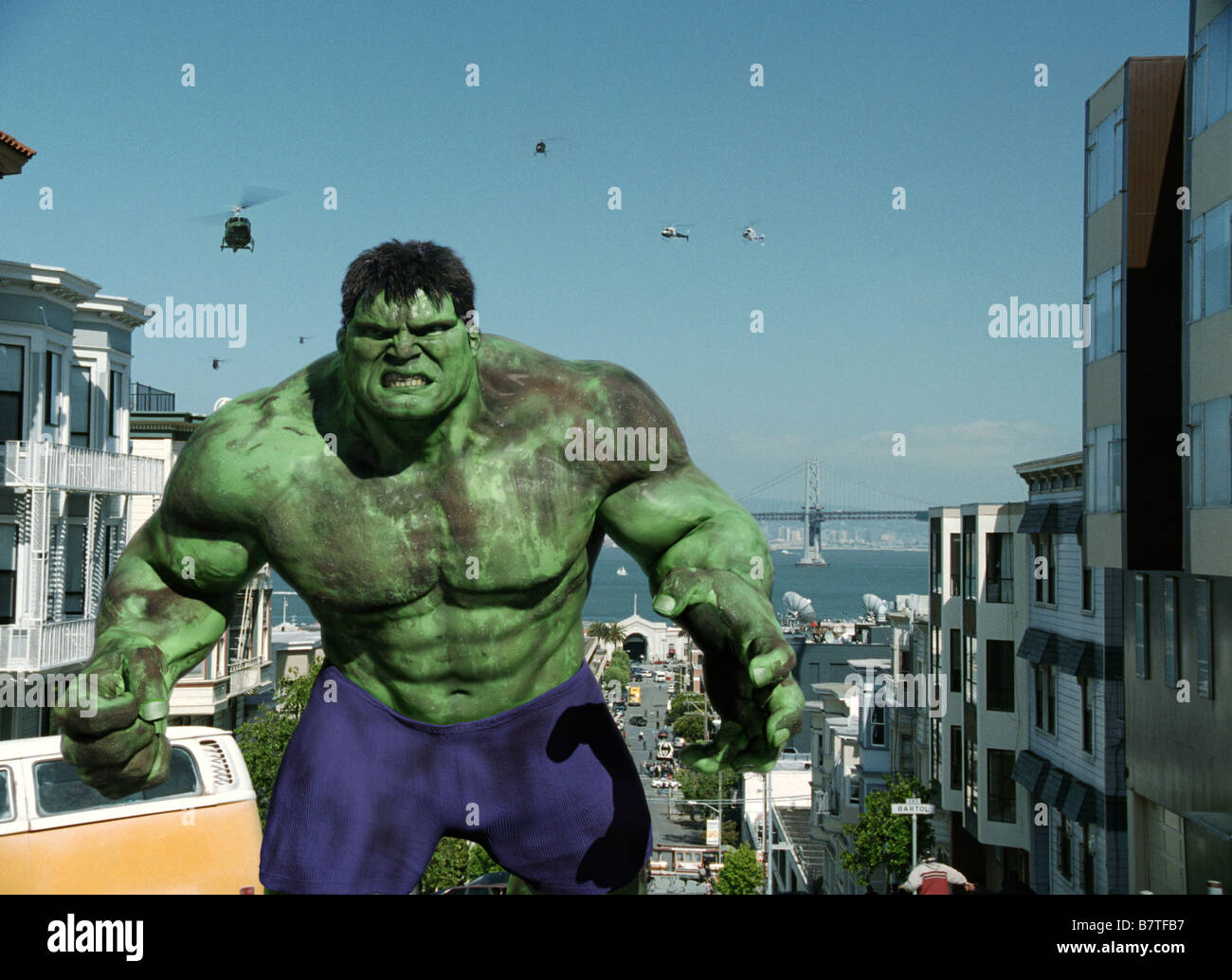 The Hulk Year: 2003  USA Eric Bana  Director:Ang Lee Stock Photo