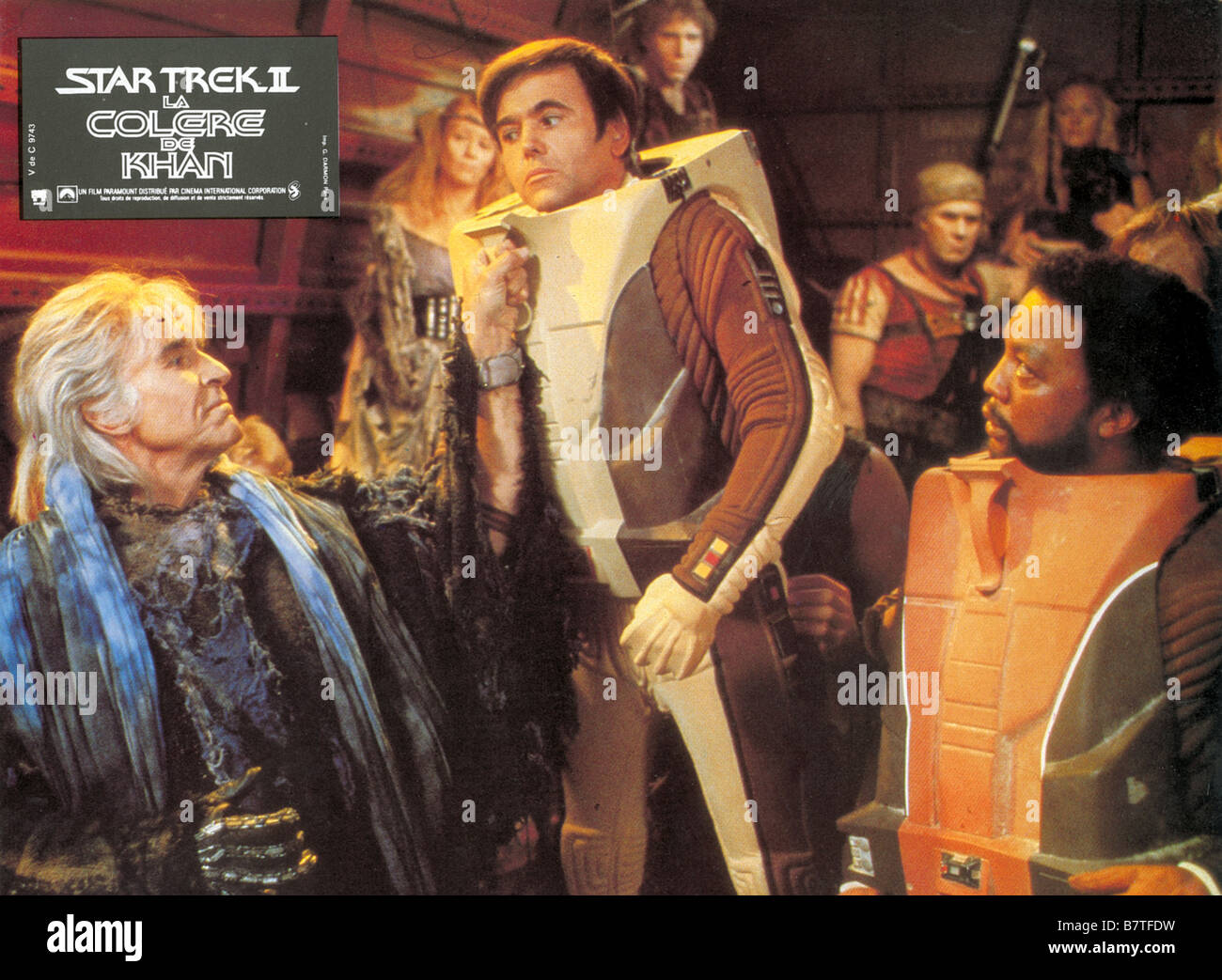 Star Trek The Wrath of Khan Year: 1982 USA Director: Nicholas Meyer Ricardo Montalban, Walter Koenig, Paul Winfield Stock Photo