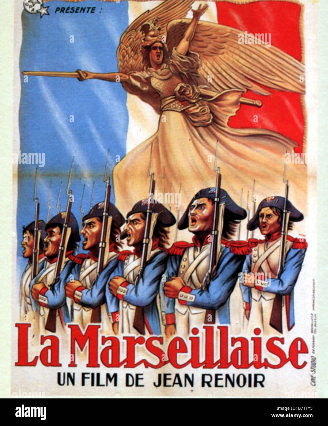 La Marseillaise  Year: 1938 - France Director: Jean Renoir Movie poster Stock Photo