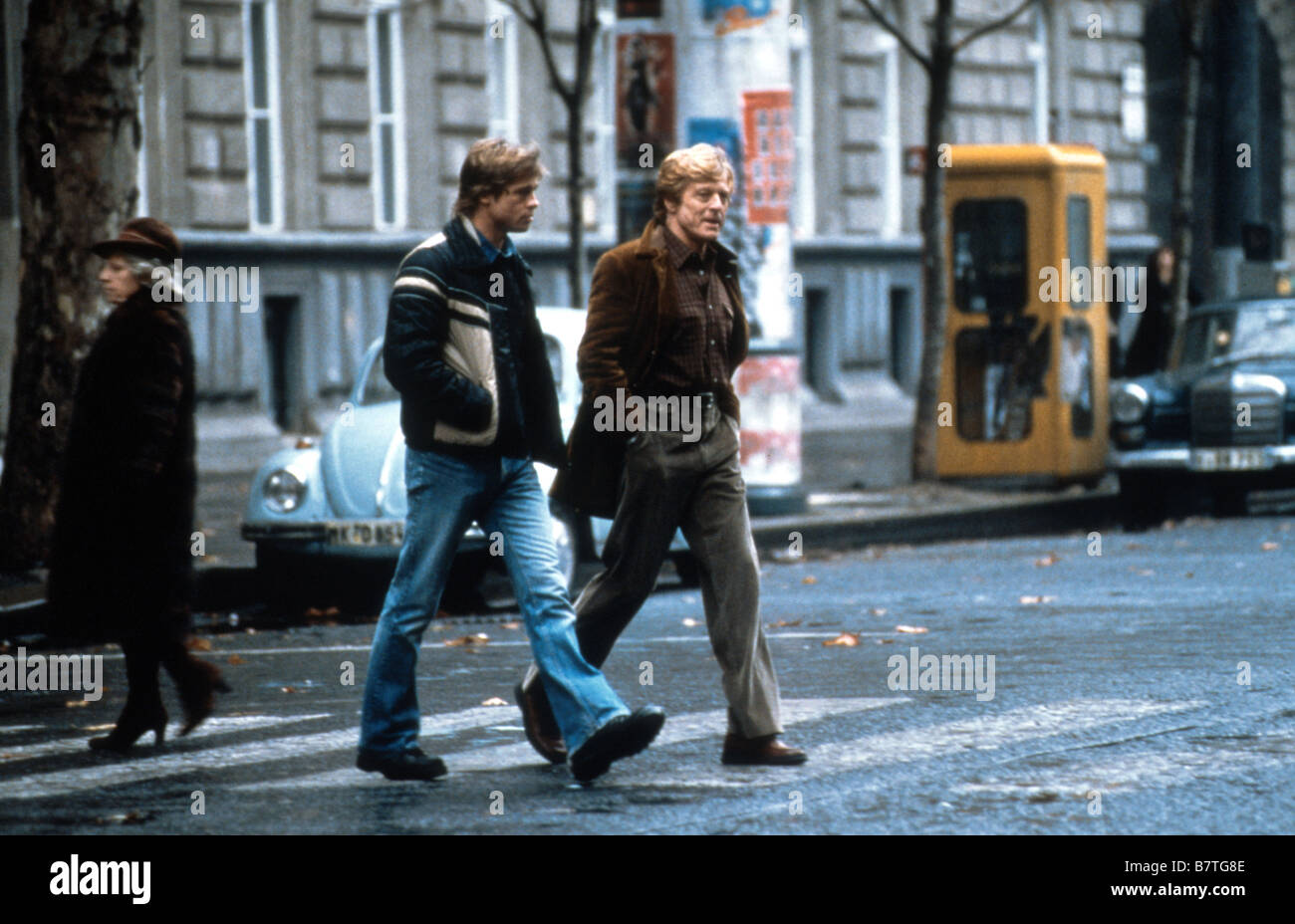 Spy Game  Year: 2001 - uk usa Robert Redford, Brad Pitt  Director: Tony Scott Stock Photo