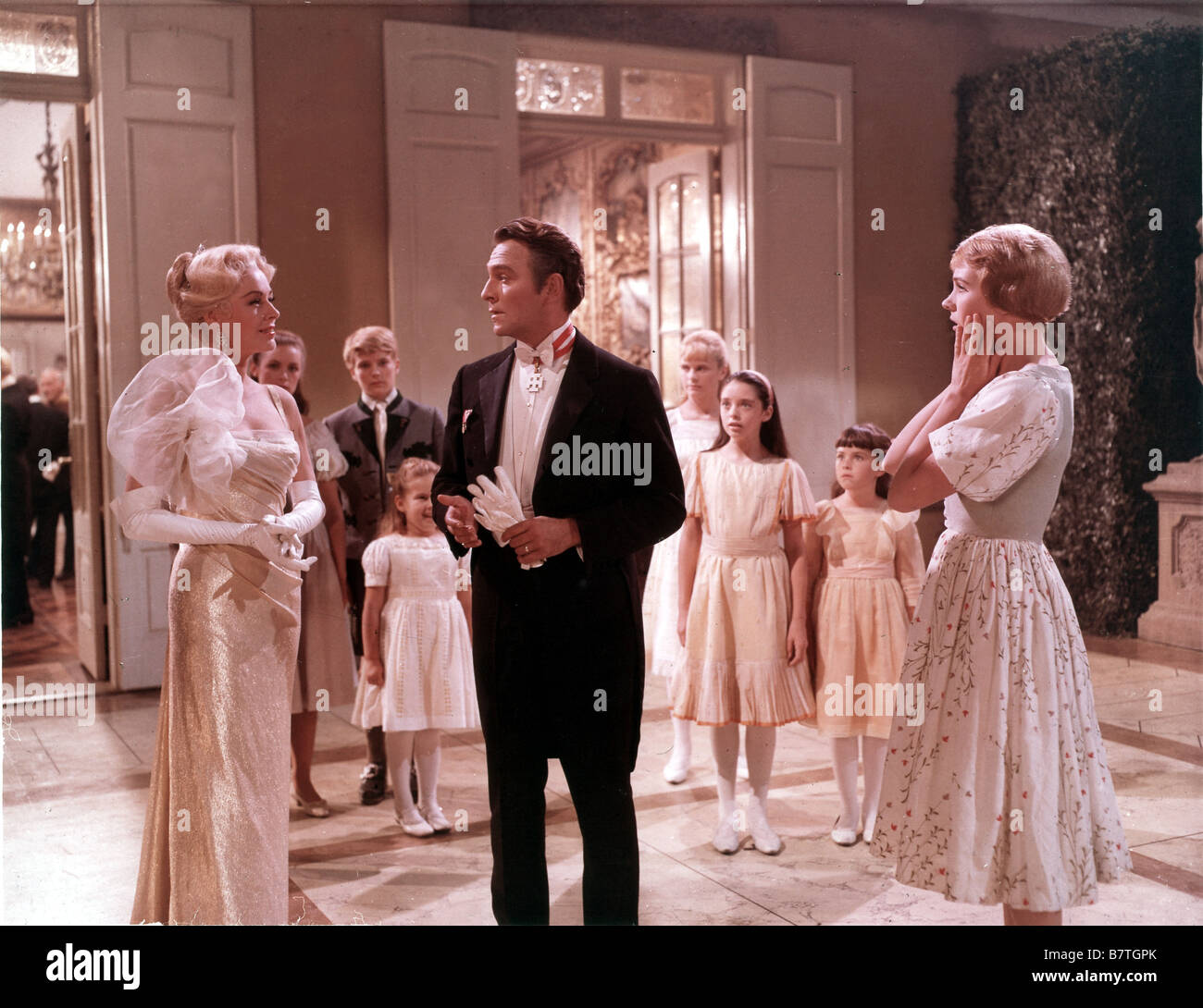 The Sound of Music  Year: 1965  USA Director:Robert Wise Eleanor Parker, Christopher Plummer, Julie Andrews Stock Photo