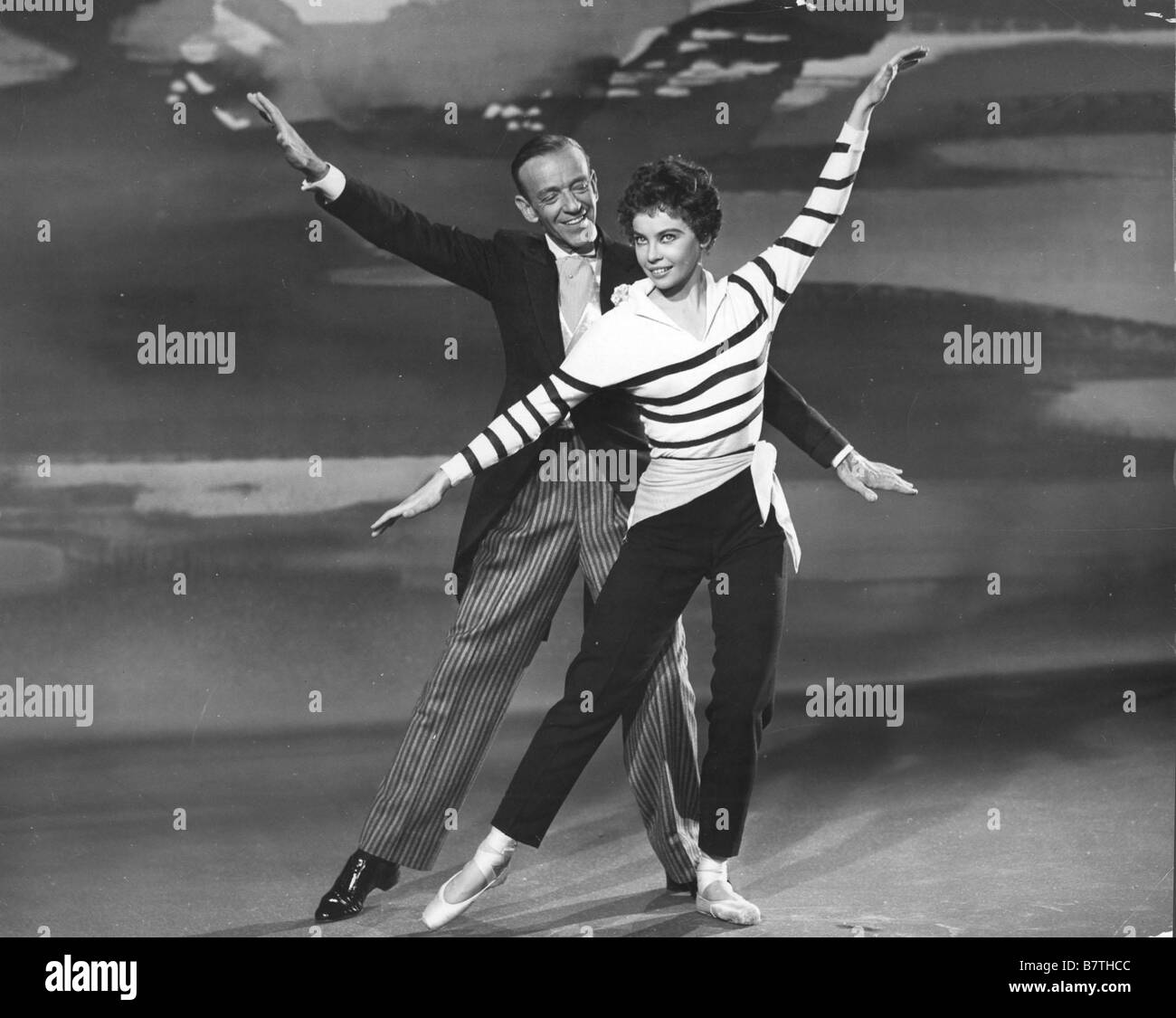 Daddy Long Legs  Year: 1955 USA Fred Astaire, Leslie Caron  Director: Jean Negulesco Stock Photo