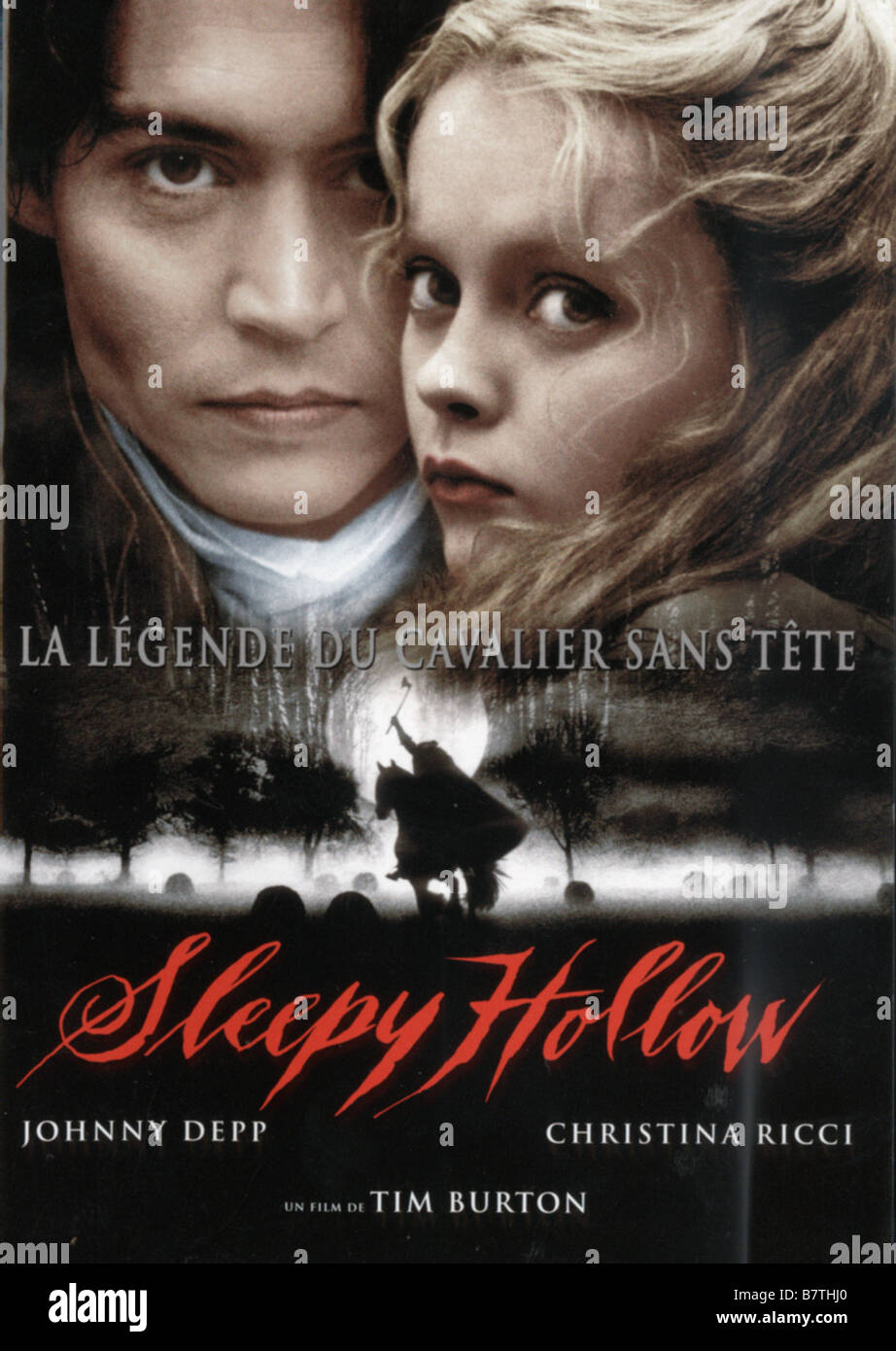 Sleepy Hollow Year: 1999 USA Johnny Depp, Christina Ricci Director: Tim  Burton Movie poster (Fr Stock Photo - Alamy