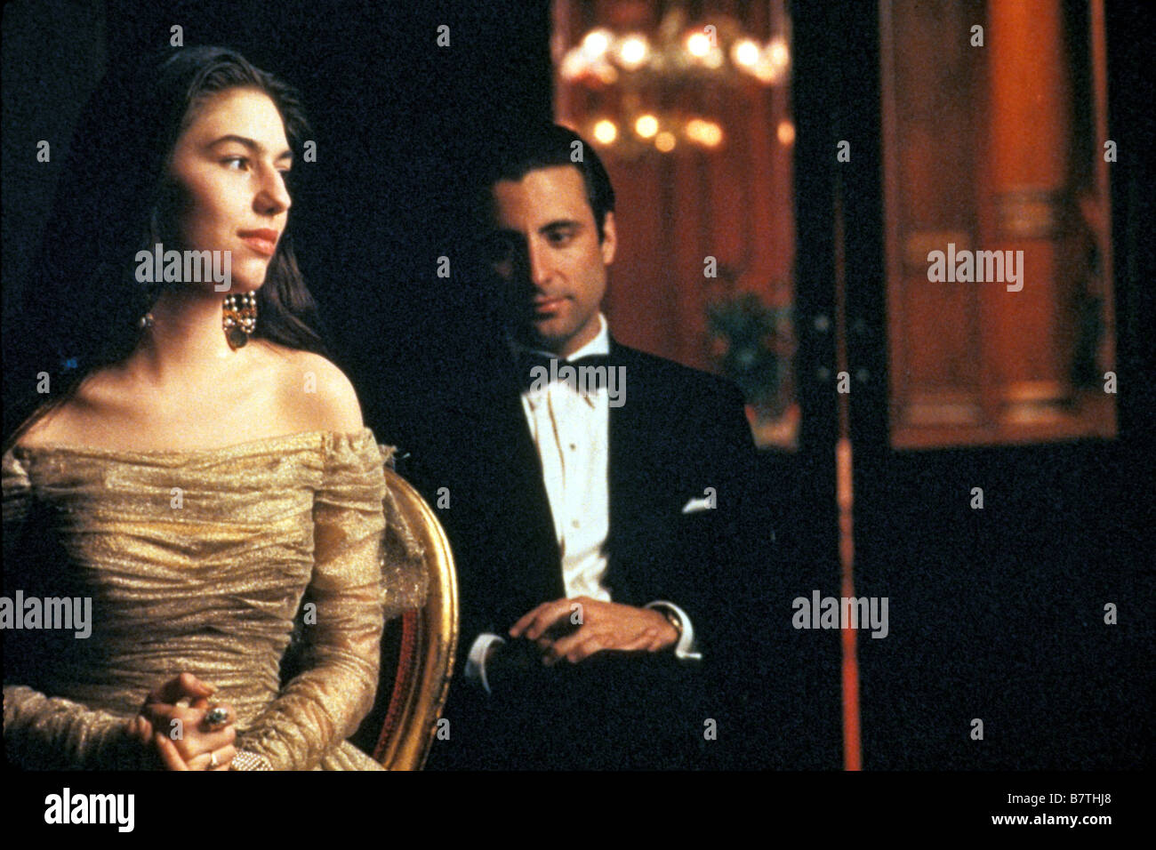 The Godfather: Part III - Publicity still of Sofia Coppola & Andy García