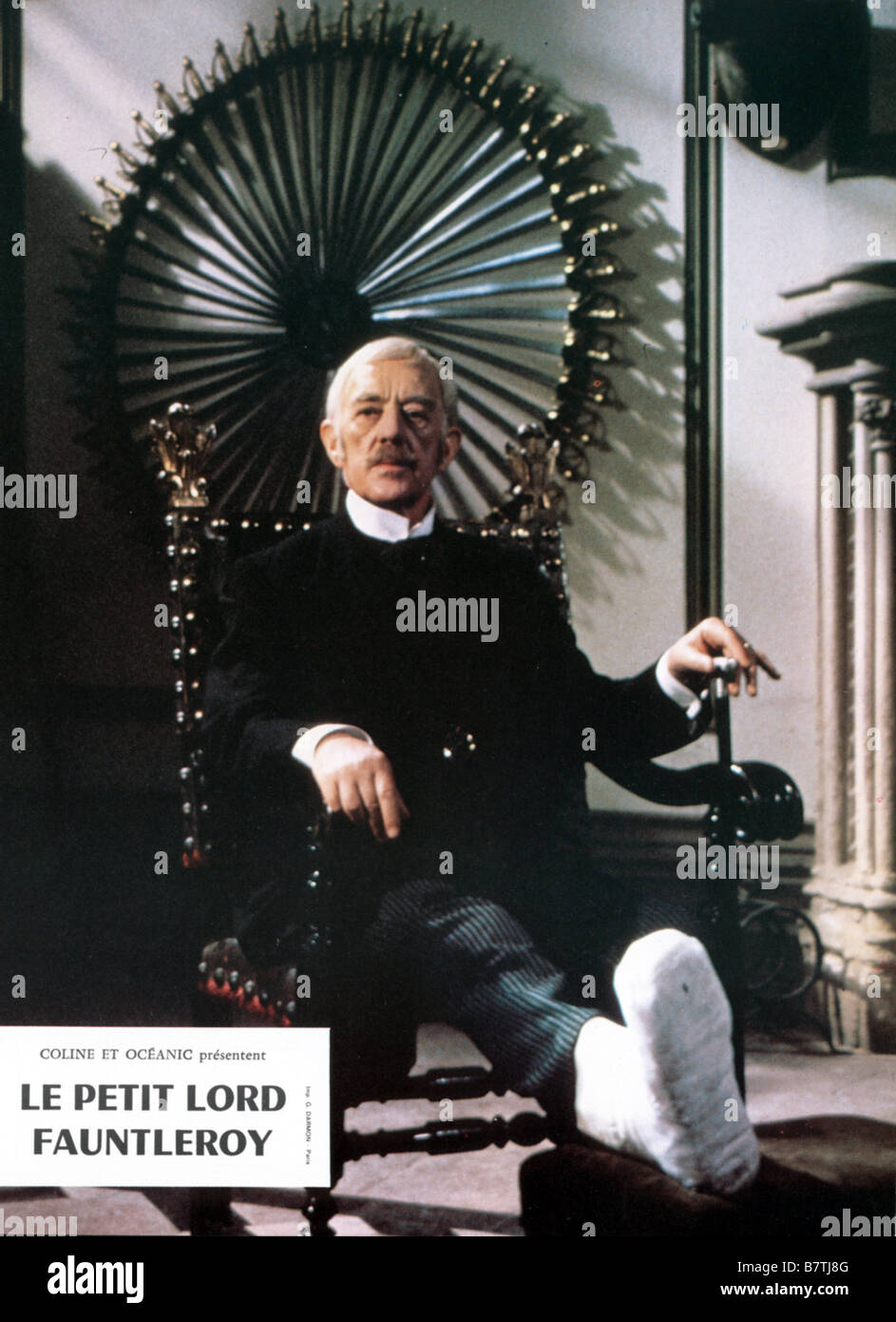 Little Lord Fauntleroy  Year: 1980 - UK Director: Jack Gold Alec Guinness Stock Photo