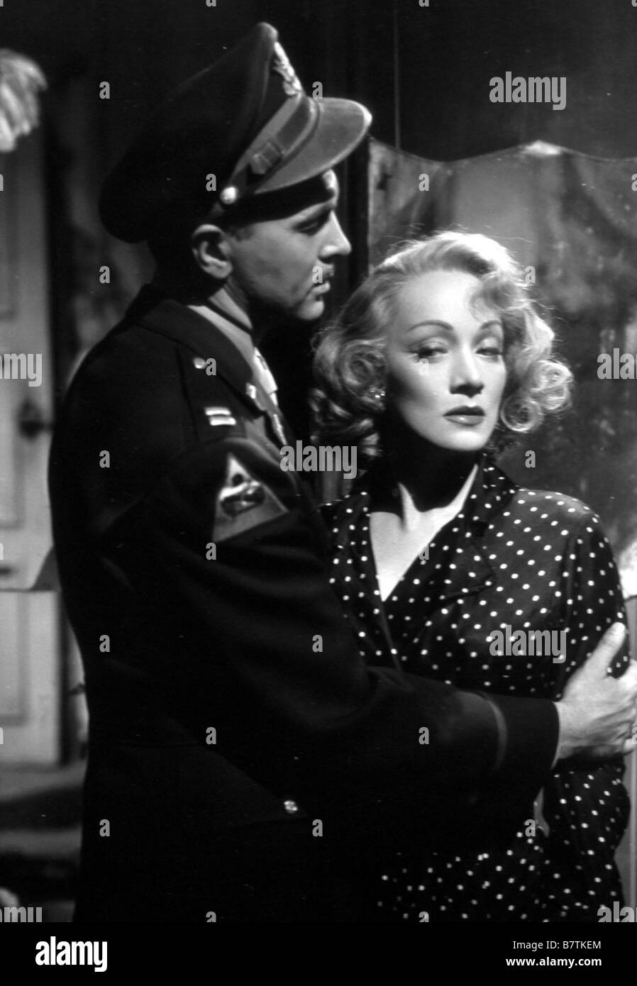 A Foreign Affair Year: 1948 USA Marlene Dietrich, John Lund  Director: Billy Wilder Stock Photo