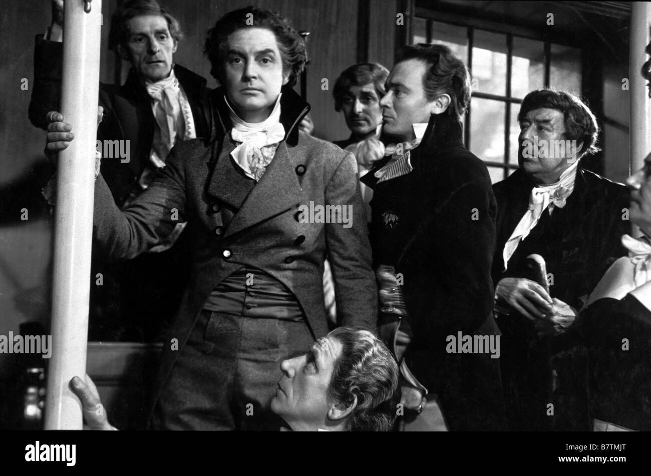 The Young Mr. Pitt  Year: 1942 - UK ROBERT DONAT, John Mills  (as William Wilberforce) Director: Carol Reed Stock Photo