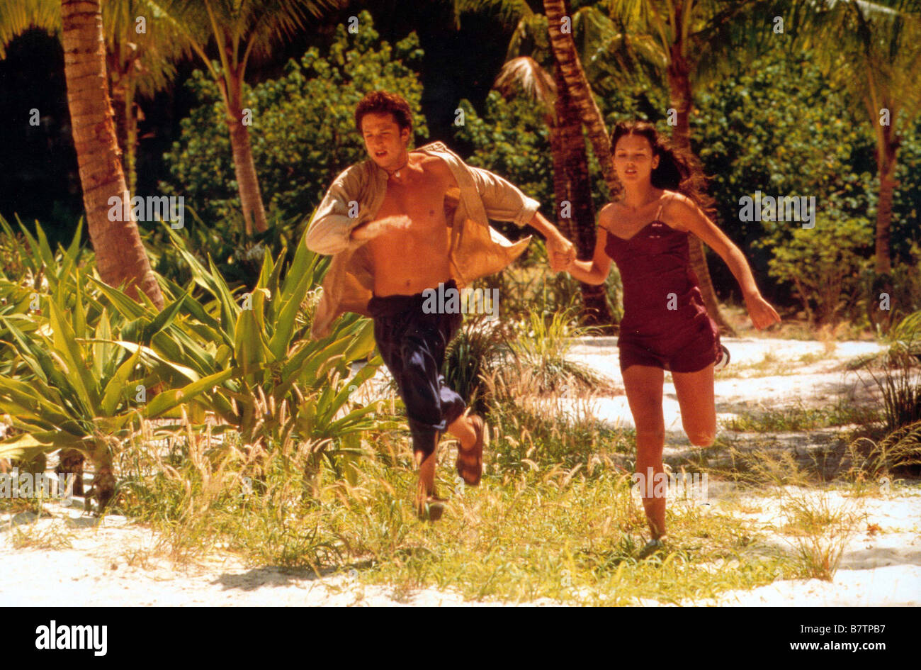 La Plage The Beach  Year: 2000 USA Virginie Ledoyen, Guillaume Canet  Director: Danny Boyle Stock Photo