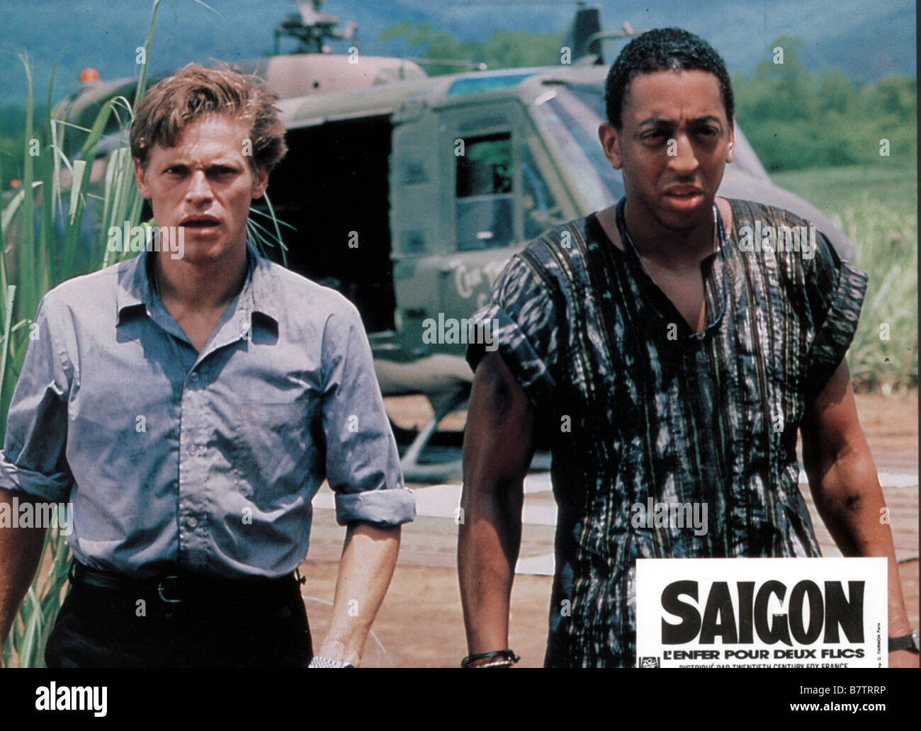 saigon l'enfer pour deux flics Off Limits  Year: 1988 USA Willem Dafoe, Gregory Hines  Director: Christopher Crowe Stock Photo