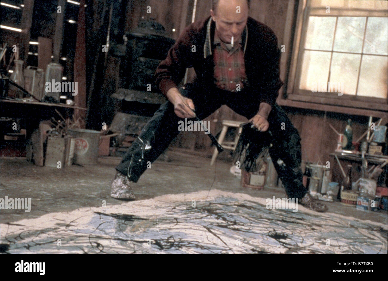 Pollock Pollock  Year: 2000 USA Ed Harris  Director: Ed Harris Stock Photo
