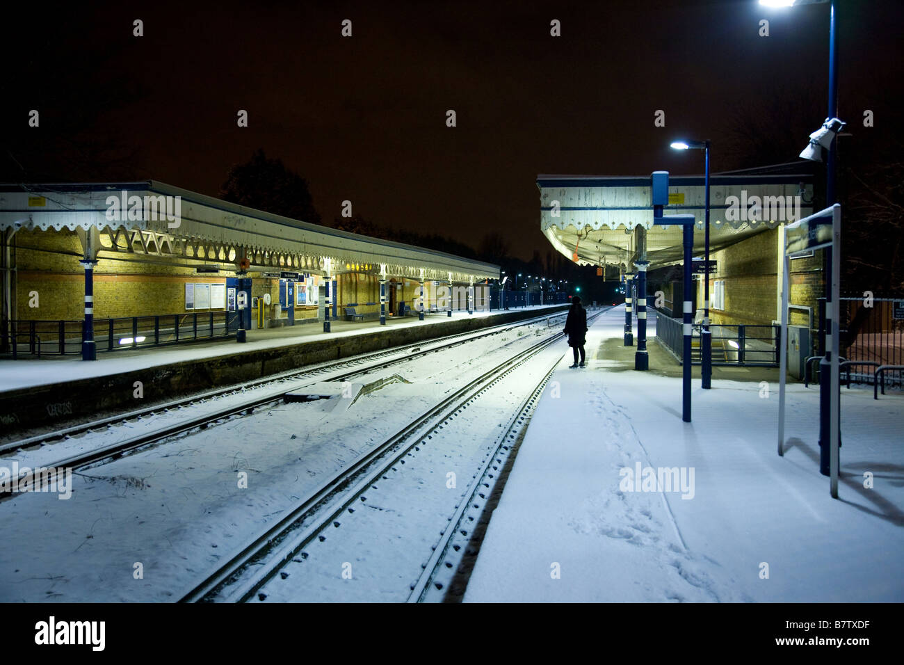 New Beckenham Station Stock Photo Alamy