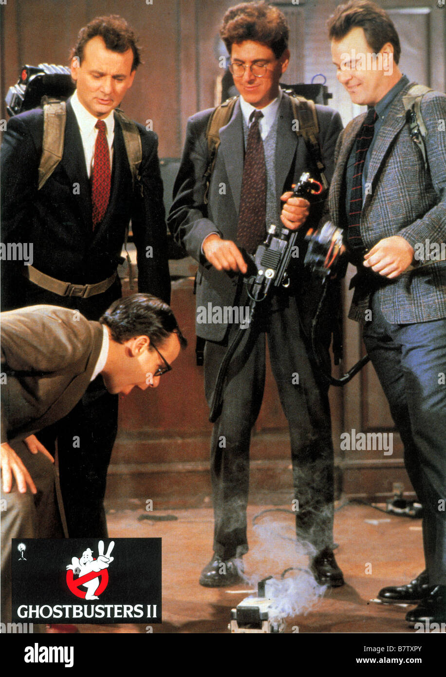 Ghostbusters II  Year: 1989 USA Director: Ivan Reitman Rick Moranis, Bill Muray, Dan Aykroyd, Harold Ramis Stock Photo