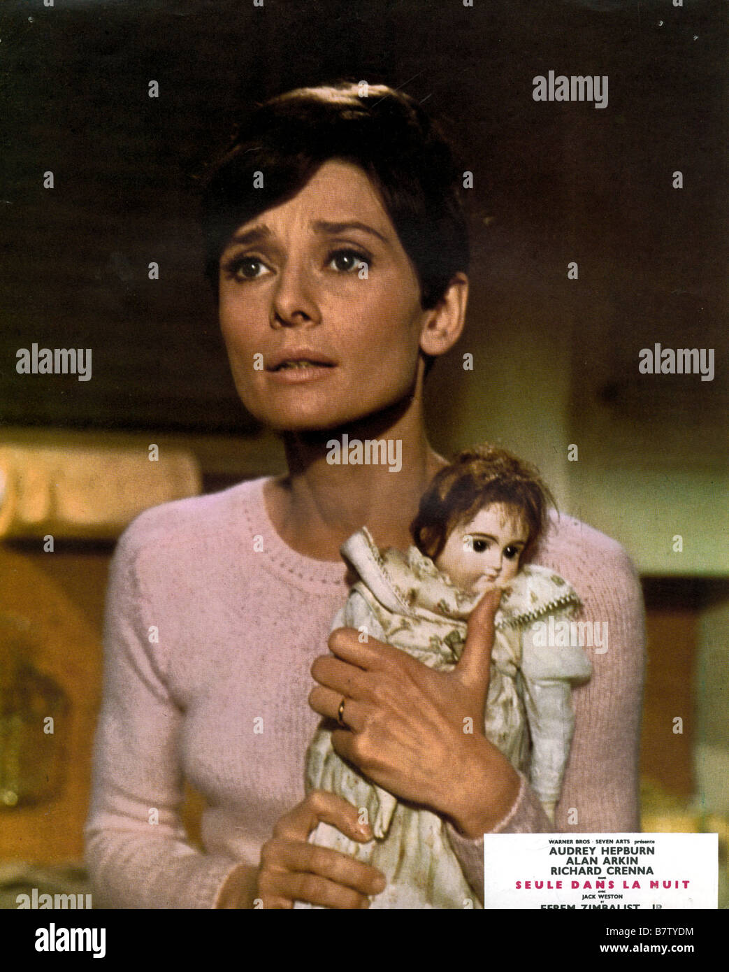 seule dans la nuit Wait Until Dark  Year: 1967 USA Audrey Hepburn  Director: Terence Young Stock Photo