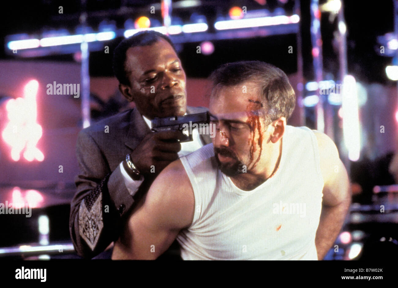 Kiss of Death Year: 1995 USA Samuel L. Jackson, Nicolas Cage Director:  Barbet Schroeder Stock Photo - Alamy