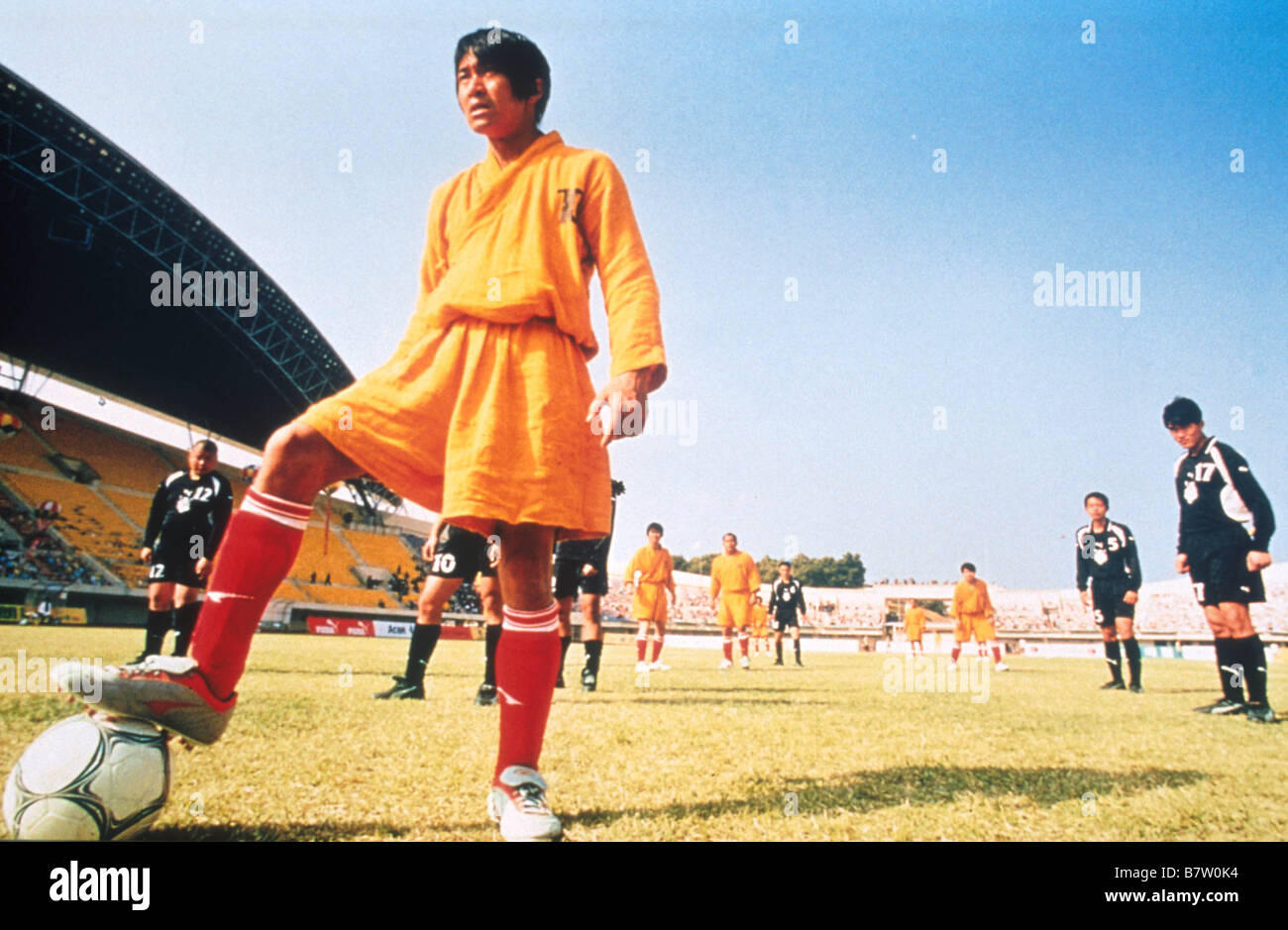 Shaolin Soccer Siu lam juk kau  Year: 2001Hong Kong Stephen Chow  Director: Stephen Chow Stock Photo