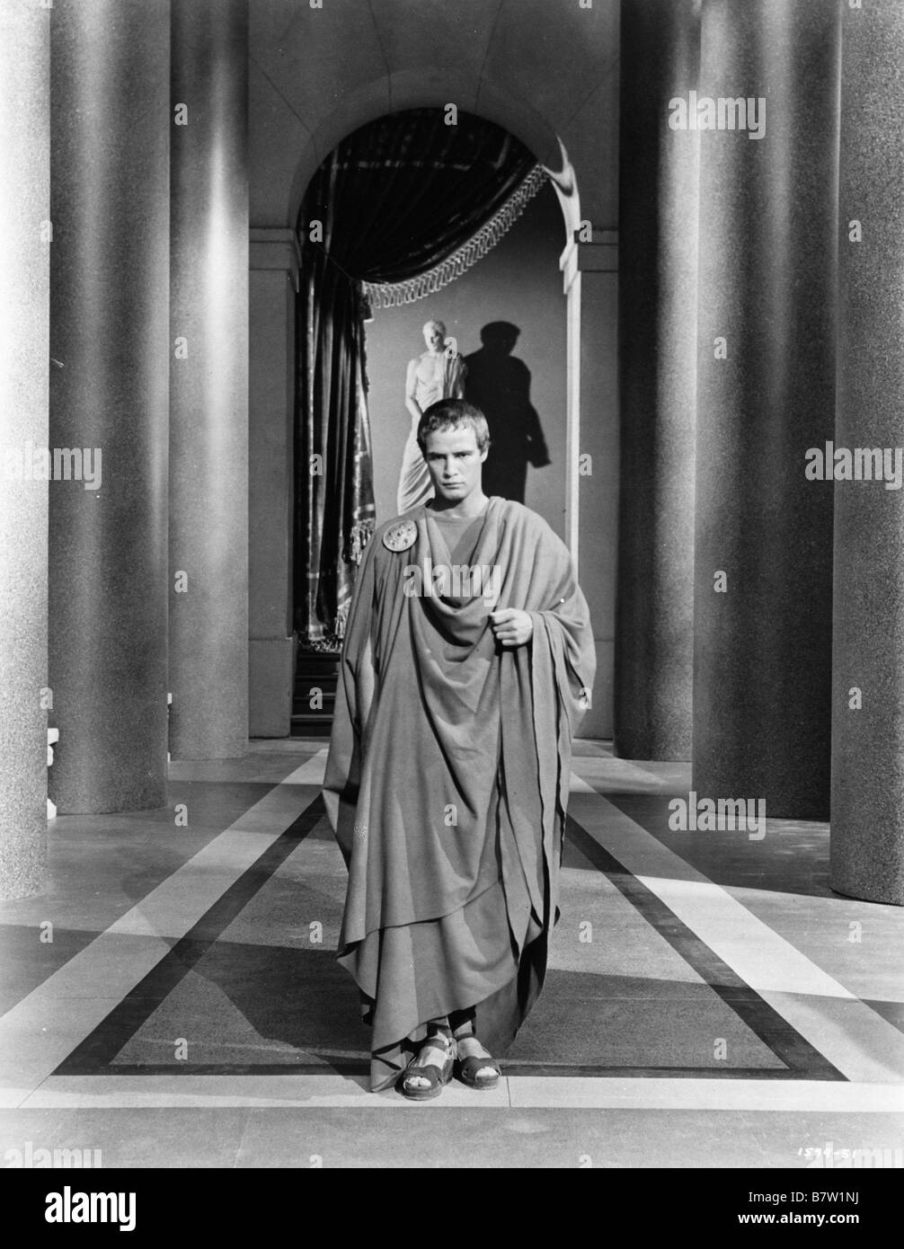 Jules César Julius Caesar  Year: 1953 USA Marlon Brando  Director : Joseph L. Mankiewicz Stock Photo
