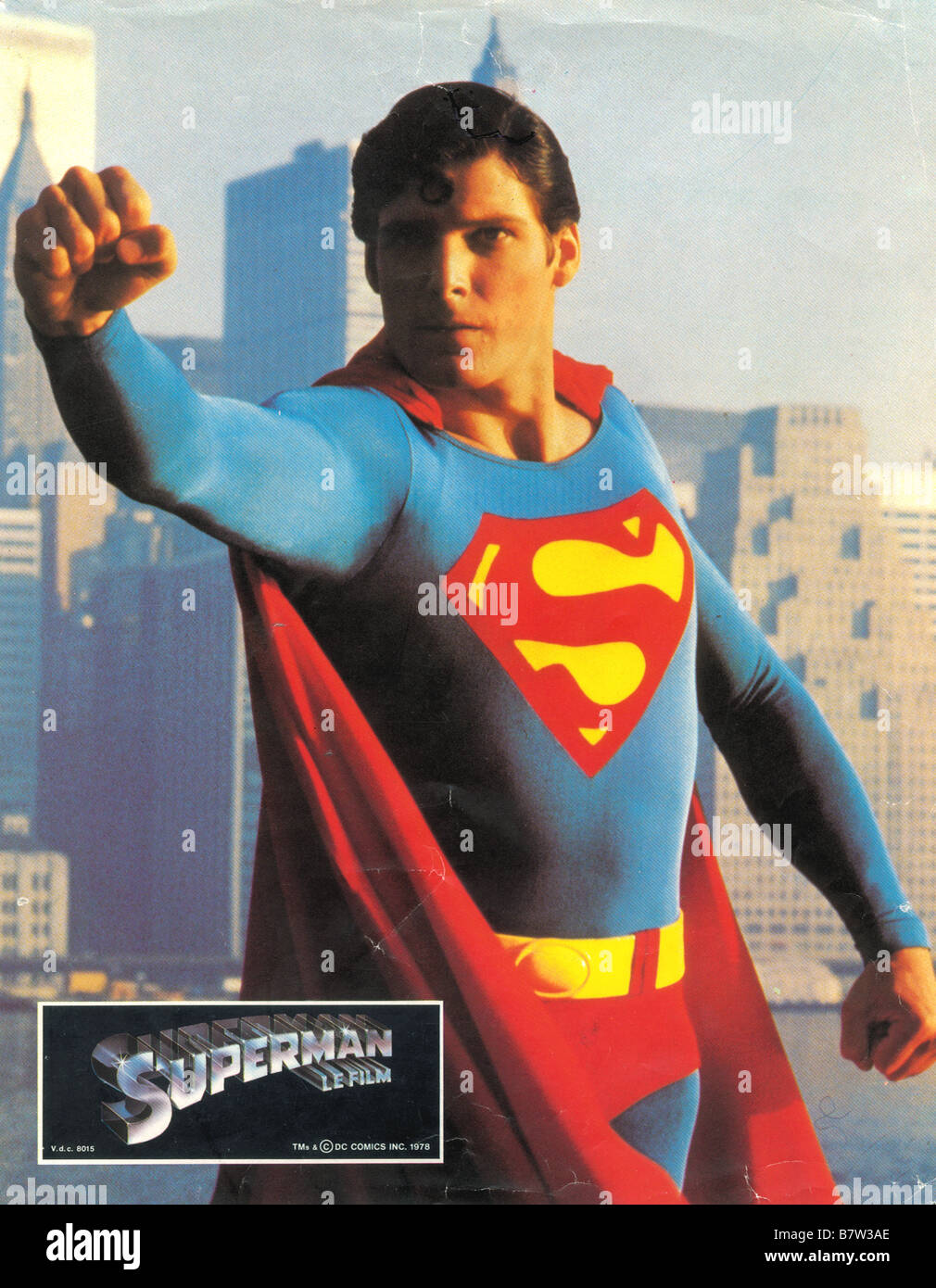 Superman  Year: 1978 UK Christopher Reeve  Director: Richard Donner Stock Photo