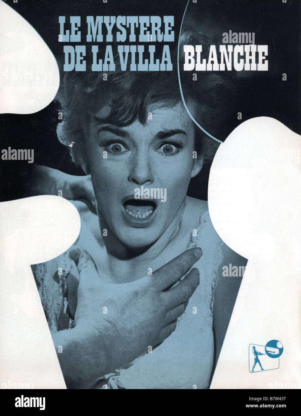 le mystere de la villa blanche Jigsaw Year 1962 UK Affiche , Poster