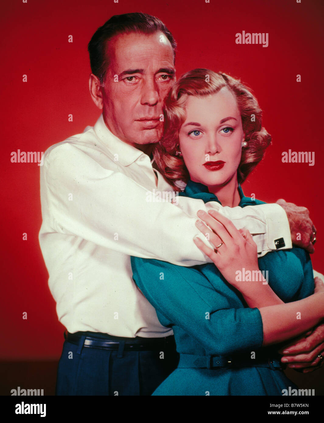 The Harder They Fall  Year: 1956 USA Humphrey Bogart, Jan Sterling  Director: Mark Robson Stock Photo