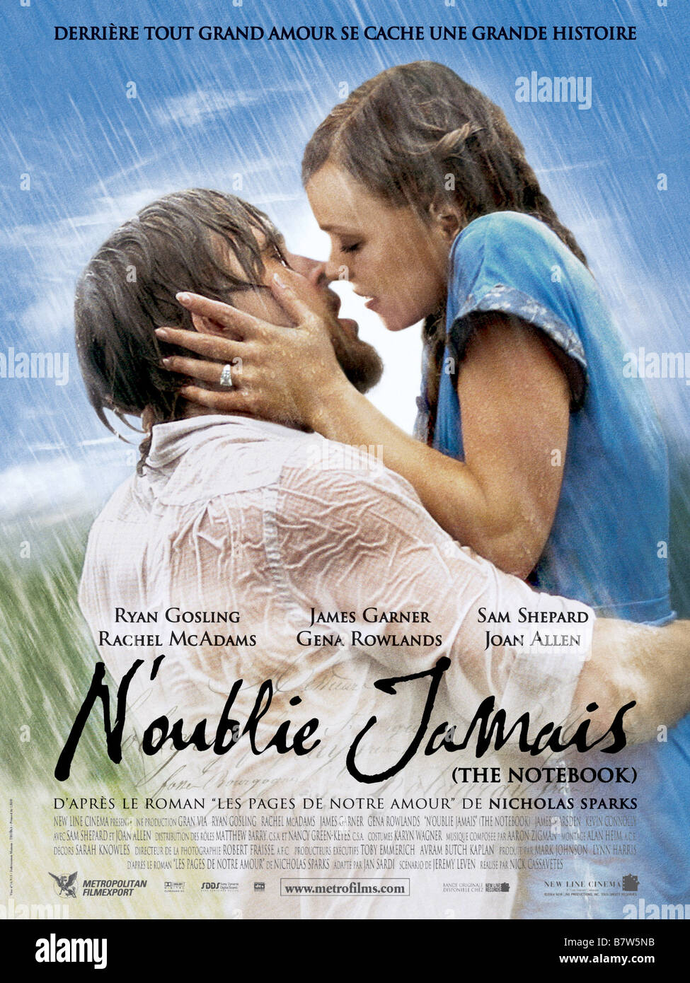 The notebook movie poster hi res stock photography and images Alamy