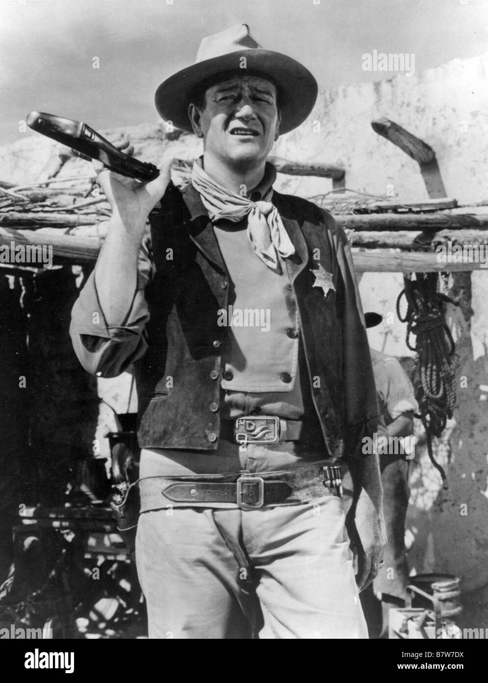 John wayne rio bravo 1959 Black and White Stock Photos & Images - Alamy