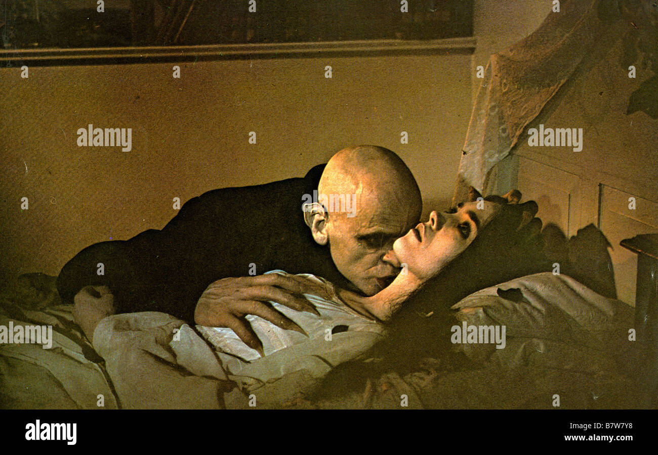 Nosferatu: Phantom der Nacht Nosferatu the Vampyre Year: 1979 - West Germany Director : Werner Herzog Klaus Kinski, Isabelle Adjani Stock Photo
