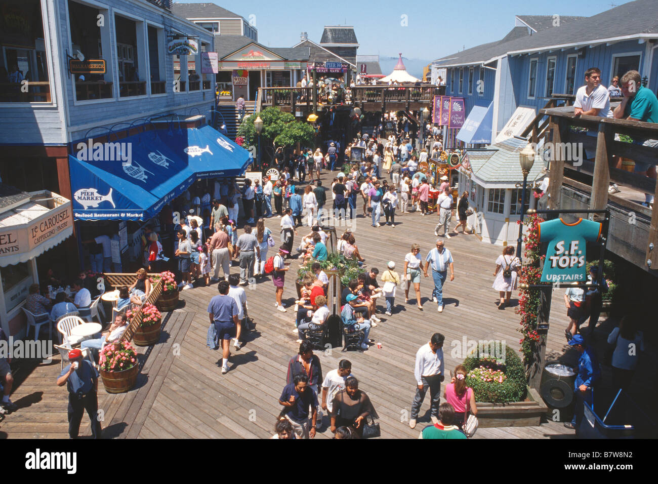 Shopping mall at Pier 39, San Francisco, California Stock Photo Alamy