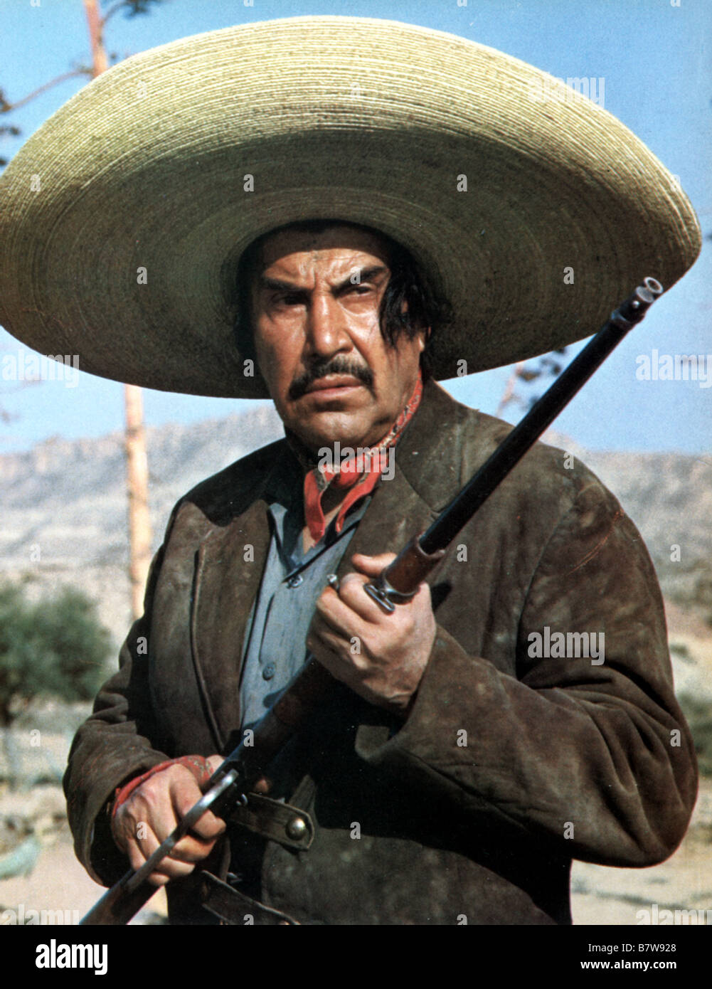 Return of the Seven  Year: 1966 USA Emilio Fernández  Director: Burt Kennedy Stock Photo