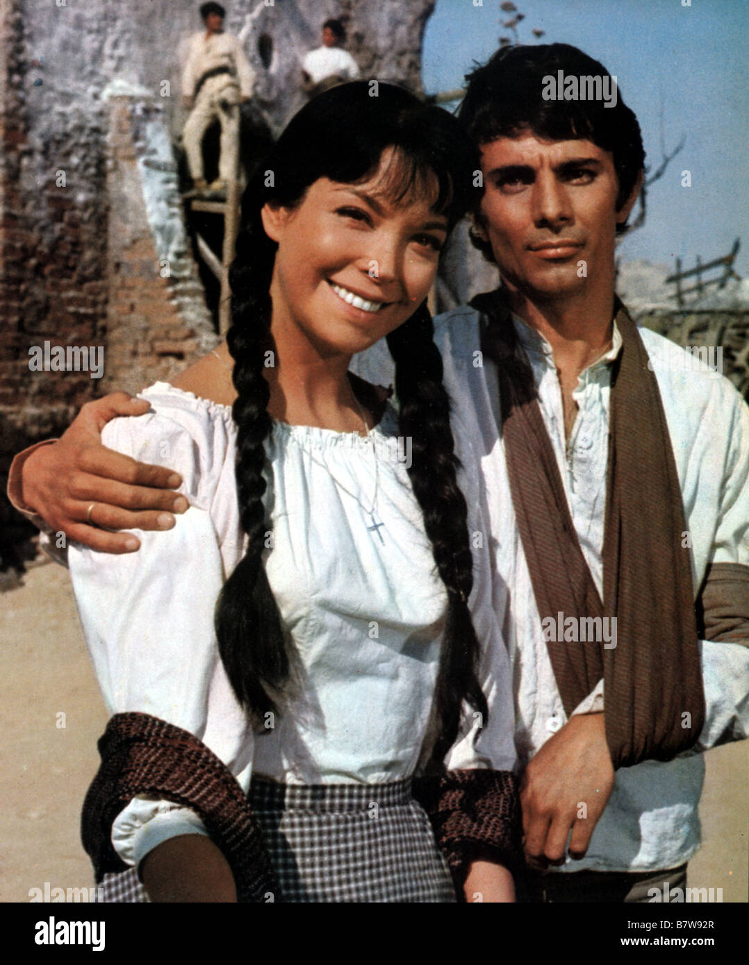 Return of the Seven  Year: 1966 USA Julián Mateos, Elisa Montés  Director: Burt Kennedy Stock Photo