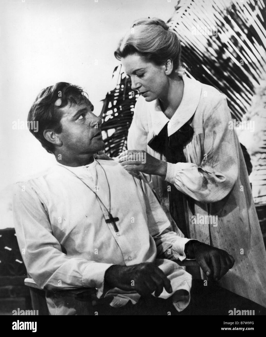 The Night of the Iguana  Year: 1964 USA Richard Burton, Deborah Kerr  Director : John Huston Stock Photo