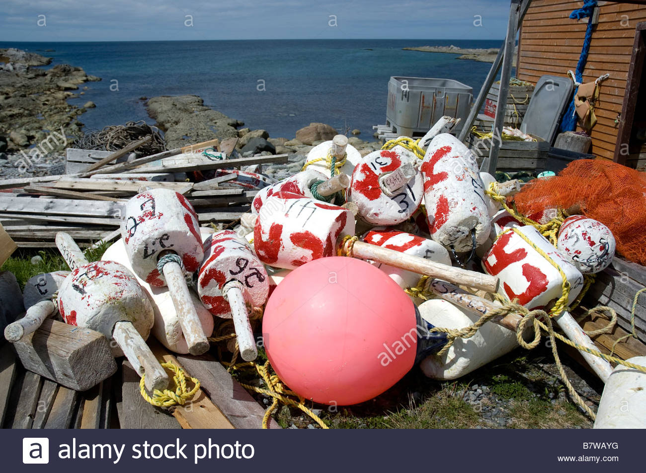 Crab Buoys High Resolution Stock Photography and Images Alamy