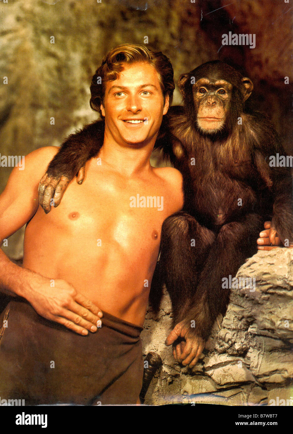 Tarzan's Magic Fountain Year: 1949 USA Director: Lee Sholem Lex Barker Stock Photo