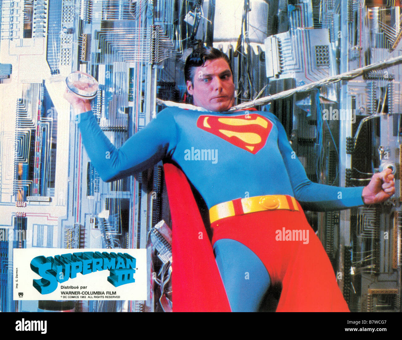 Superman 3 Year: 1983 UK / USA Christopher Reeve Director: Richard Lester Stock Photo