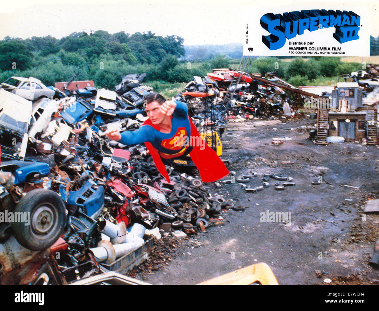 Superman 3 Year: 1983 UK / USA Christopher Reeve Director: Richard Lester Stock Photo