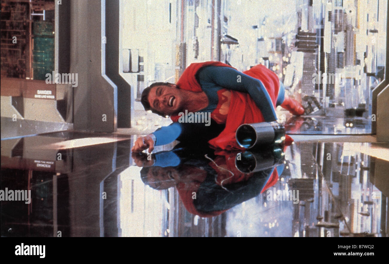 Superman 3 Year: 1983 UK / USA Christopher Reeve Director: Richard Lester Stock Photo