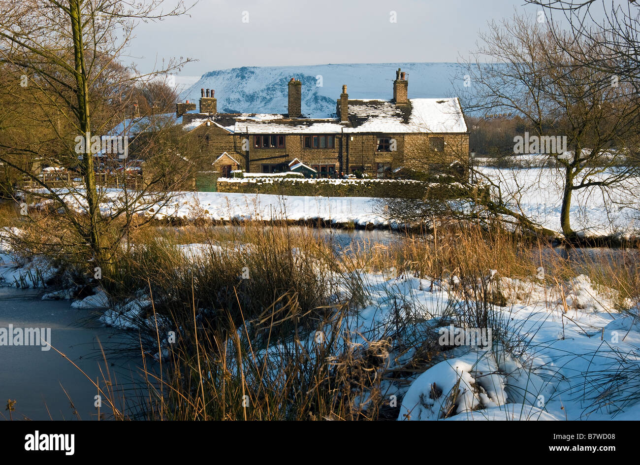 The Mann's, Greenfield, Oldham UK Stock Photo Alamy