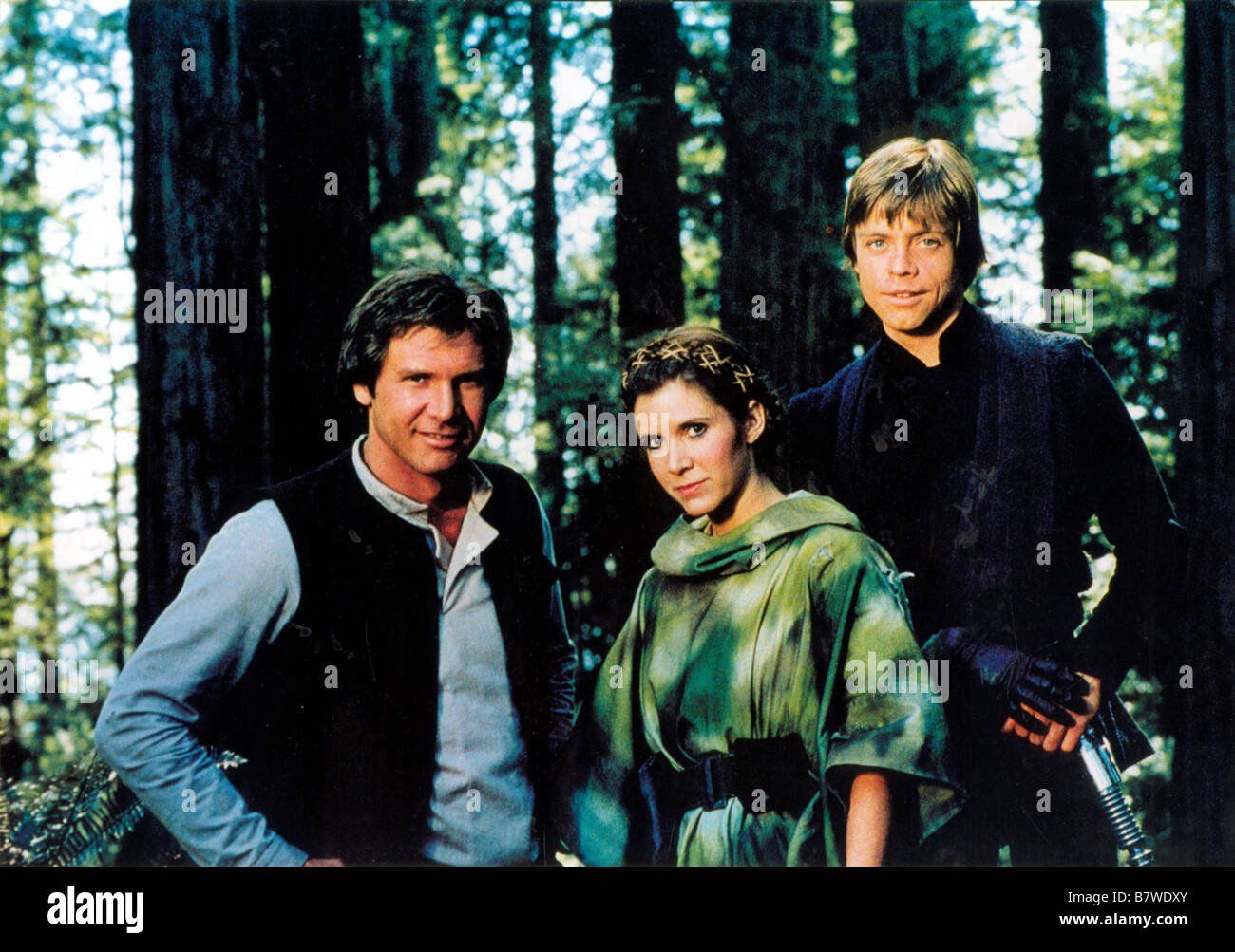 Star Wars: Episode VI, Return of the Jedi  Year : 1983 USA Mark Hamill, Harrison Ford, Carrie Fisher  Director: Richard Marquand Stock Photo
