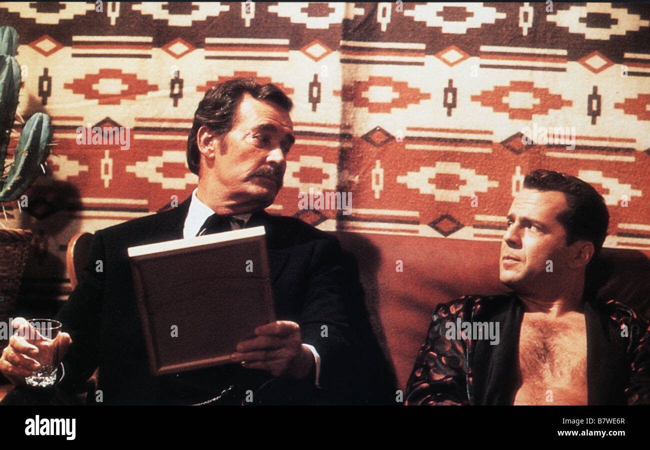 Sunset Year 1988 USA James Garner ,Bruce Willis Director Blake