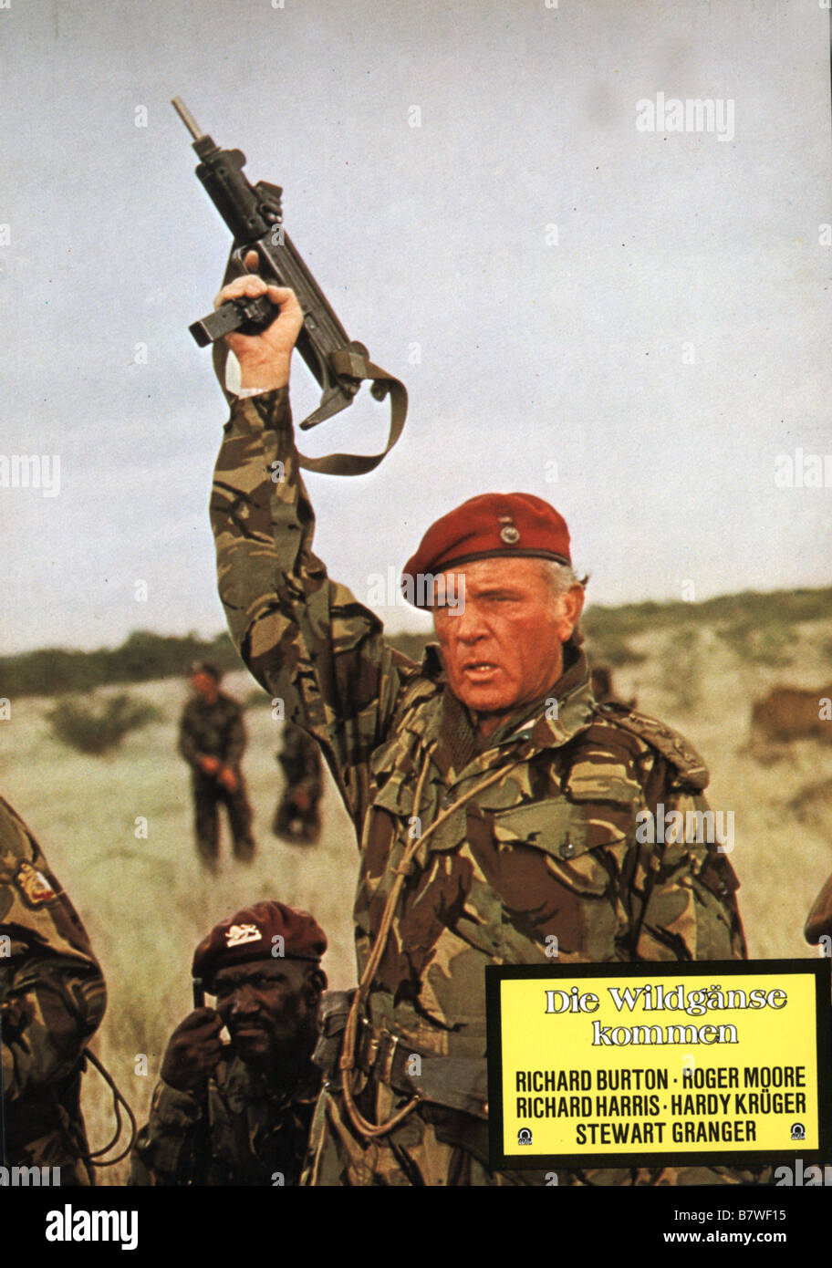 The wild geese 1978 richard burton hi-res stock photography and images -  Alamy