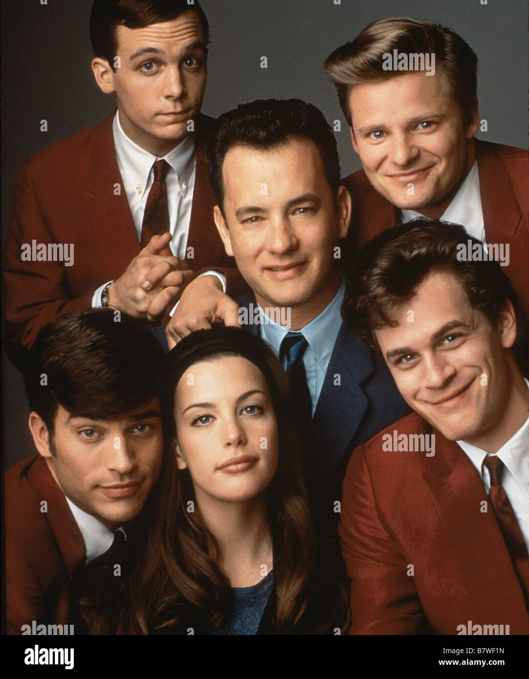 That Thing You Do!  Year: 1996 USA Tom Hanks, Ethan Embry, Liv Tyler, Johnathon Schaech, Steve Zahn, Tom Everett Scott  Director: Tom Hanks Stock Photo